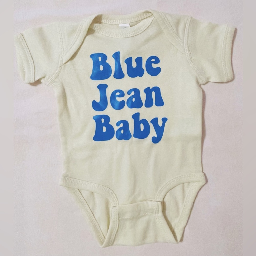 Blue Jean Baby Summer Onesie 6 Months